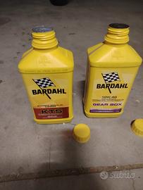 olio miscela e motore