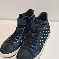 geox n. 38 blu pois argento 
