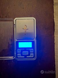 Collana oro uomo a fune