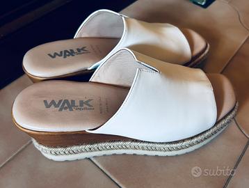 Sandalo Walk melluso bianco