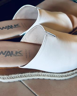 Sandalo Walk melluso bianco
