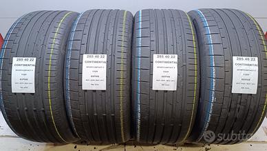 4 GOMME 285 40 22 CONTINENTAL RIF3314