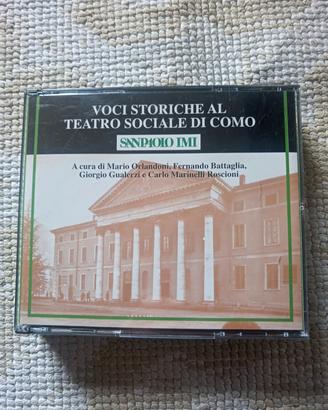 CD Voci storiche al Teatro sociale di Como 