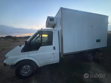 Transit 2.5 td con cella frigo e motore sostituito