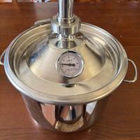 Alambicco Professionale In Acciaio Inox Nuovo