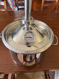 Alambicco Professionale In Acciaio Inox Nuovo