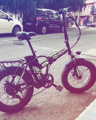 Bicicletta elettrica reset