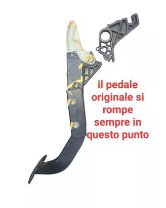 pedale leva frizione spark  pedaliera in acciaio 