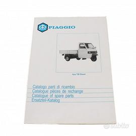 Catalogo parti di ricambio Piaggio Ape TM Diesel