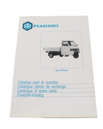 Catalogo parti di ricambio Piaggio Ape TM Diesel