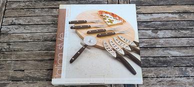Set Pizza Brandani 10 Pezzi con Tagliere 32cm
