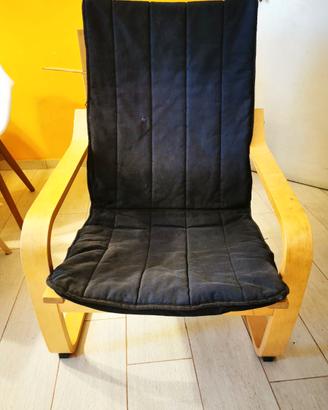 Sedia dondolo IKEA modello Poang