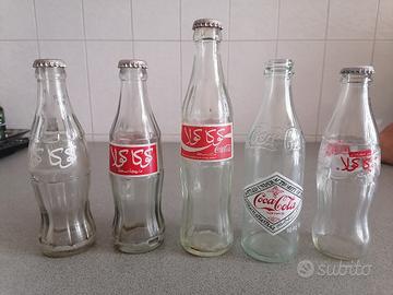 bottigliette Coca-Cola arabe America Usa vintage 