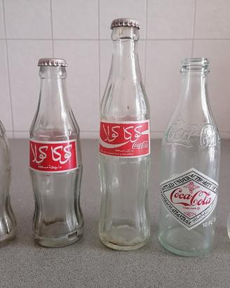 bottigliette Coca-Cola arabe America Usa vintage 