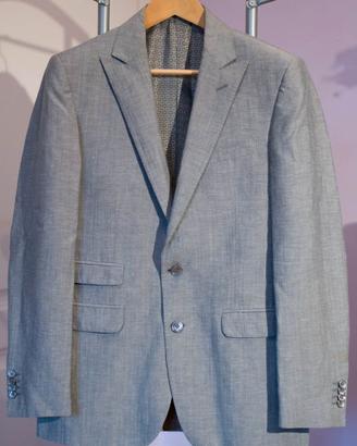 Abito da uomo Corneliani Tg. 48, giacca macchiata