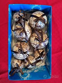 8 Palle Natale Mulino Bianco 2005 Barilla VINTAGE