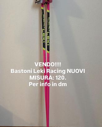 Bastoni Leki Racing misura 120cm