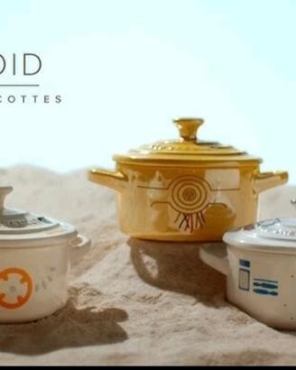 Le Creuset, 3 x Mini Cocotte Star Wars
