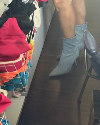 Stivaletti estivi jeans Calliope con cartellino