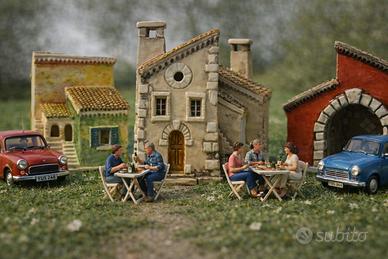 Set Casette Ceramica Per Lumino/Incenso