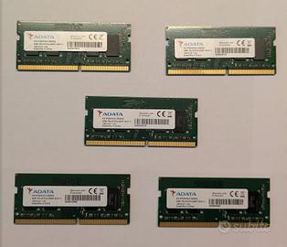 Banco RAM notebook 4GB SoDimm DDR4 2400 PC4