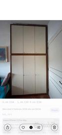 armadio in legno