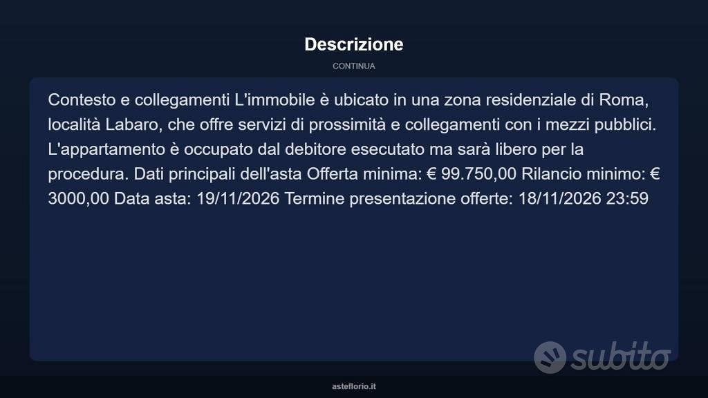 Appartamento – Roma, Labaro, Municipio Roma XV - Vista 5