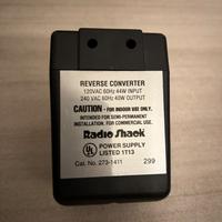 reverse converter 120 VAC 60HZ 44W input