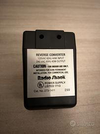 reverse converter 120 VAC 60HZ 44W input