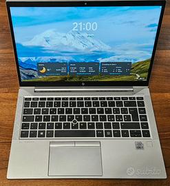 Portatile Hp elite book 840 14" i7 16/512
