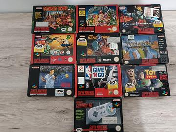 GIOCO SUPERNINTENDO SNES CON BOX SCATOLA GIG ITA P