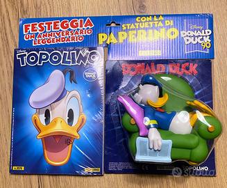 Fumetto topolino e figura Paperino