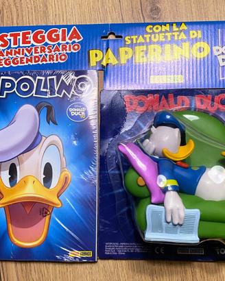 Fumetto topolino e figura Paperino