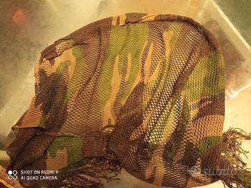 sciarpa rete mimetica 