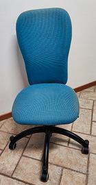 Poltrona ufficio in tessuto 