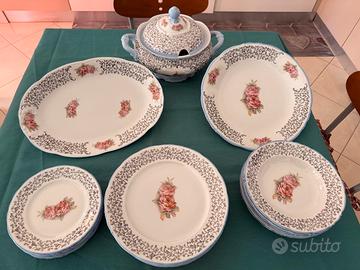 Servizio vintage Limoge per 6 coperti