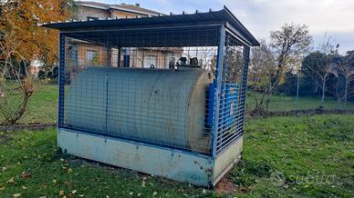 CISTERNA 5000 litri distributore magnetico