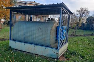 CISTERNA 5000 litri distributore magnetico