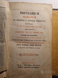 antico breviario romano autunnale