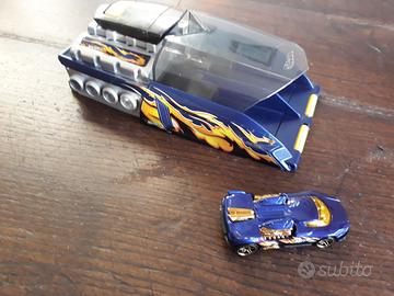 Hot Wheels doppio lanciatore con incluso veicolo
