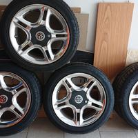 Cerchi in lega cromati Mim 7x15".