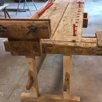 Antico Banco da Falegname 240 cm