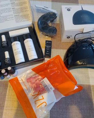 set unghie semipermanente 