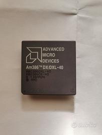 Microprocessore vintage am386 dx/dxl-40