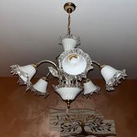 LAMPADARIO IN VETRO DI MURANO