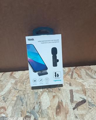 Mini microfono a clip wireless iphone