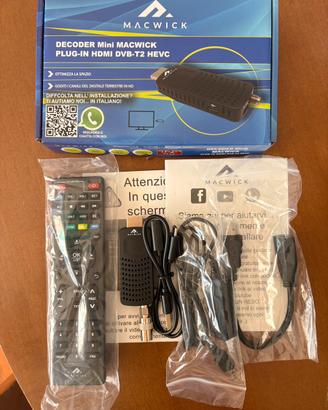 Decoder digitale terrestre mini Macwick