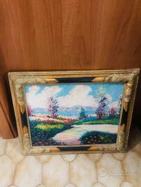 Quadro vintage firmato