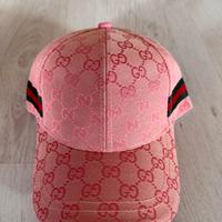 Cappellino gucci rosa