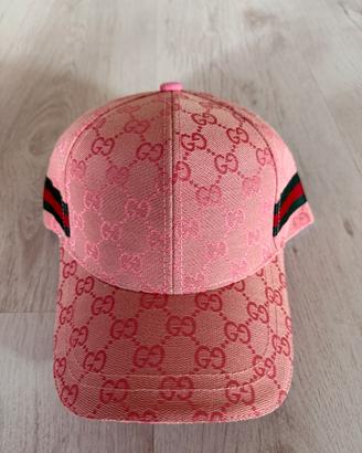 Cappellino gucci rosa